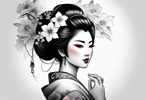 Geisha tattoo idea
