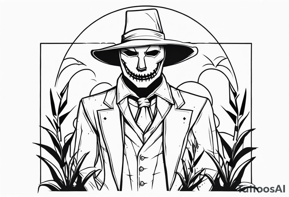 Scarecrow IN CROP tattoo idea