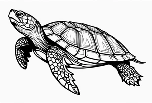 Navy turtle shellback tattoo tattoo idea