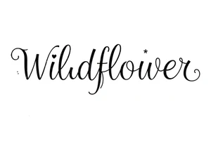 Wildflower tattoo idea