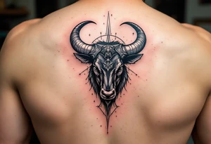 With horns dipped in silver and hooves in shadow, the Taurus constellation roams the cosmic pasture. tattoo idea