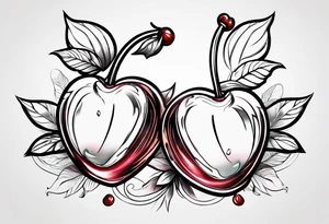 Cherry love tattoo idea