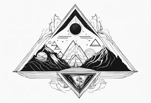 The three body problem tattoo idea