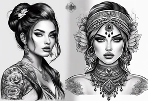kurt ve anka kuşu güçlü tattoo idea