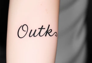 music group Outkast simple tattoos tattoo idea