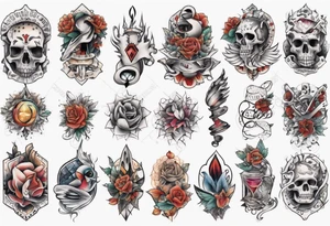 tattoo artist giving a tattoo tattoo idea