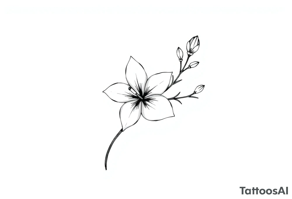 Le Chardon fleur. Nationale Écossaise tattoo idea