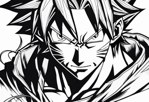 Natsu dragneel from fairy tail tattoo idea