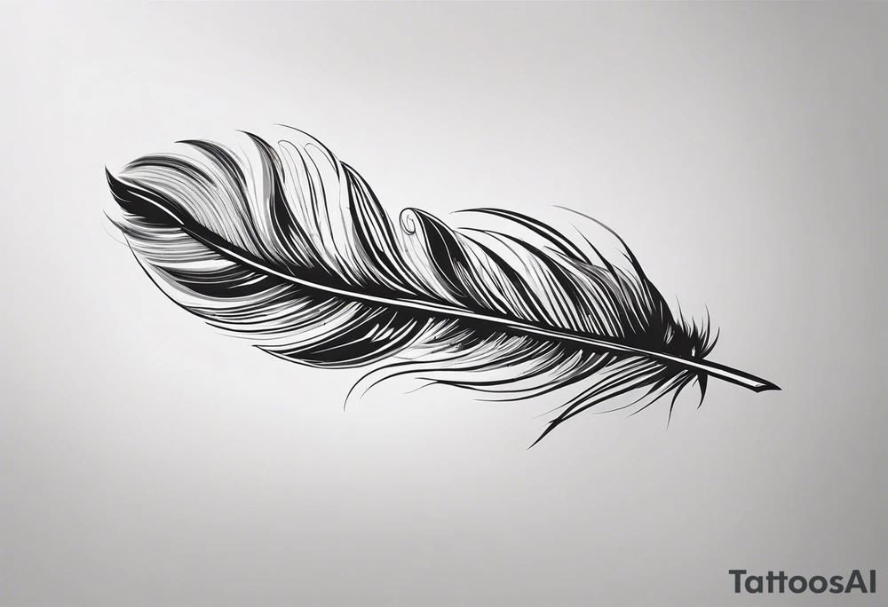 The tattoo begins on the left arm, at the elbow, where feathers are flying under the action of the wind towards the left hand. These feathers share the air space with branches that have leaves, and both elements move together up the left arm. As they approach the shoulder, some lightning appears between them. At this point, the feathers start to converge toward the left chest, where a vortex of energy reveals the head of an owl. The branches converge toward the left side of the back, passing over the shoulder. On the left side of the back, there is a dense, psychedelic element representing the energy of life's creation, with references to the earth, element, and planet. There is also a clay house in this area. tattoo idea