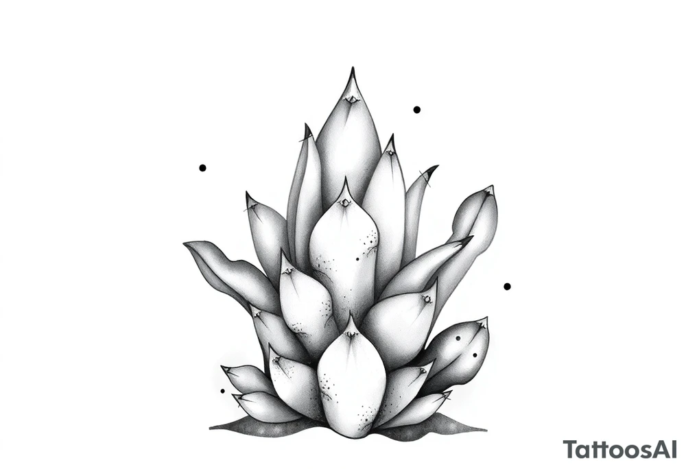 Cute cacti tattoo idea