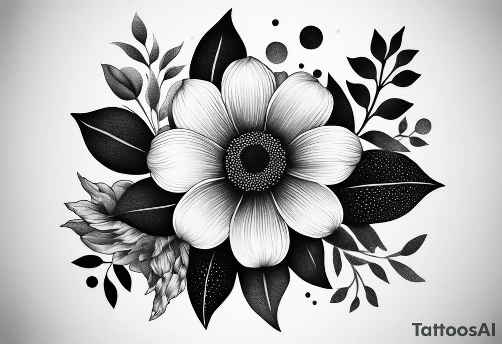 flowers tattoo idea