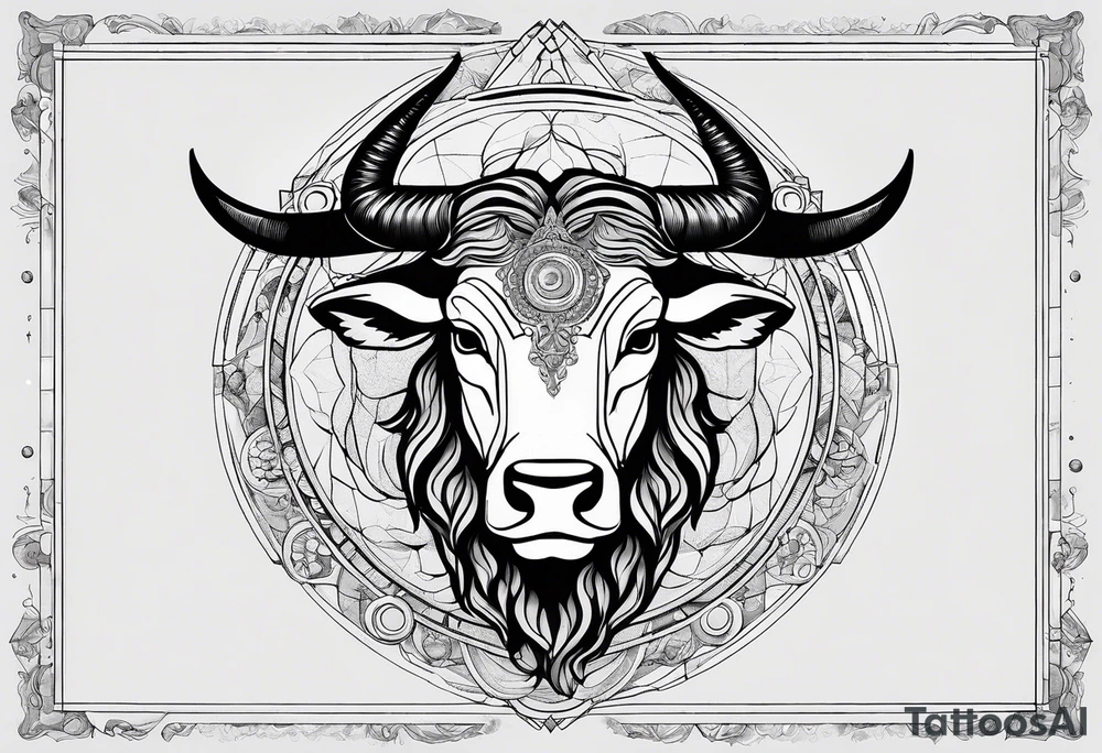 I want a Taurus head with the planets positions on May 20th, 1989. Small tattoo idea