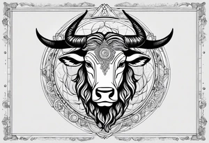 I want a Taurus head with the planets positions on May 20th, 1989. Small tattoo idea