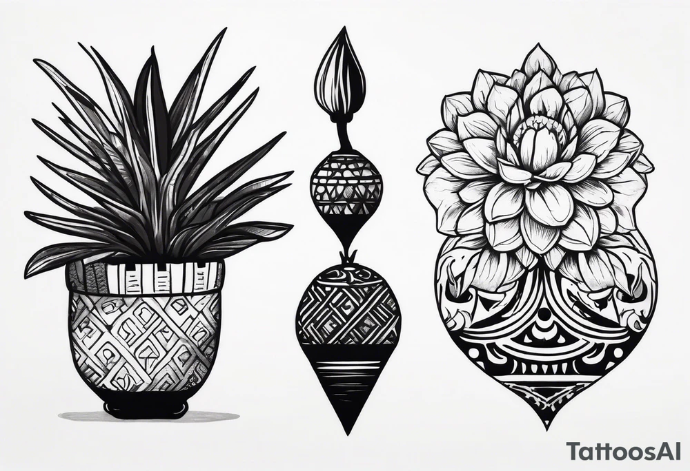 Pachypodium
dark tattoo idea