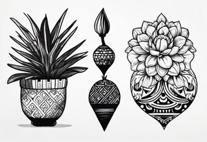 Pachypodium
dark tattoo idea