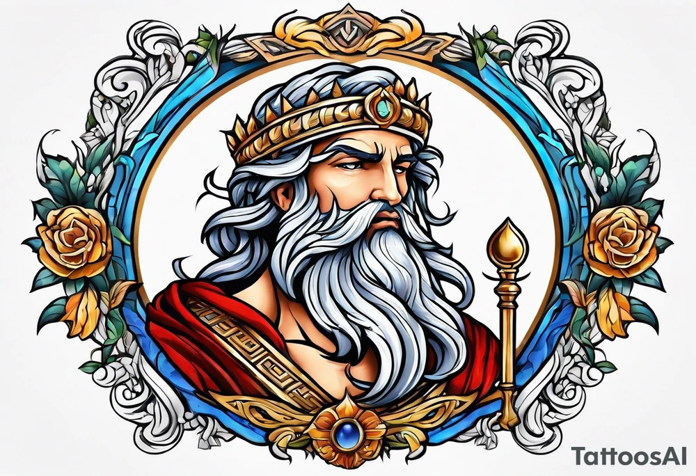 greek god tattoo idea