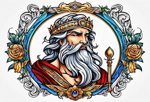 greek god tattoo idea
