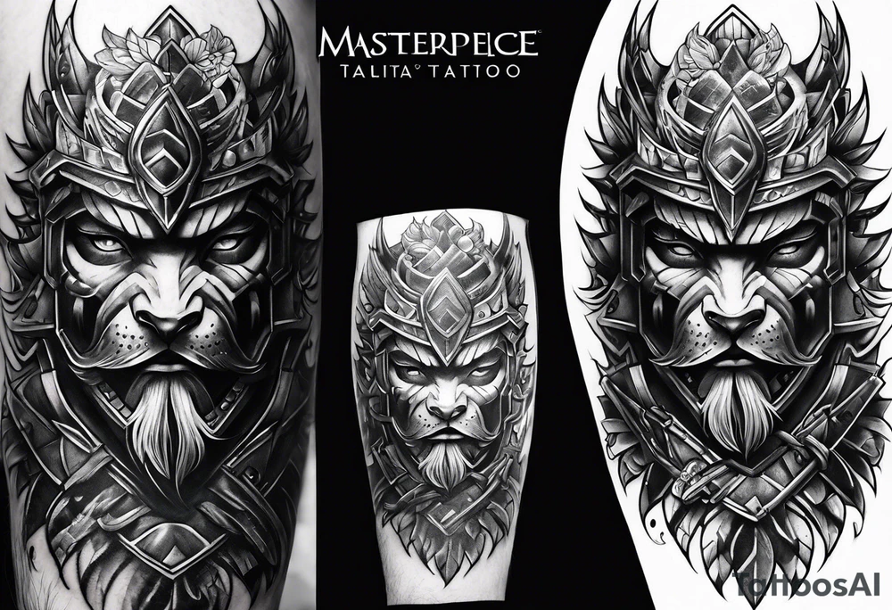 heavy armor tattoo idea