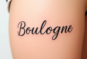 Boulogne tattoo idea
