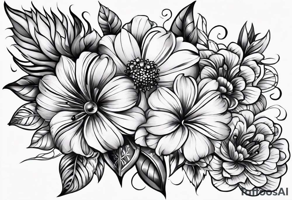 I want to get a tattoo on my entire right arm. The tattoo should have themes of freedom, love, affection, family, and time, and it should cover my entire right arm. tattoo idea