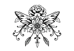 Lace garder tattoo idea