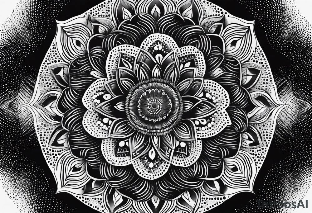 mandala tattoo idea