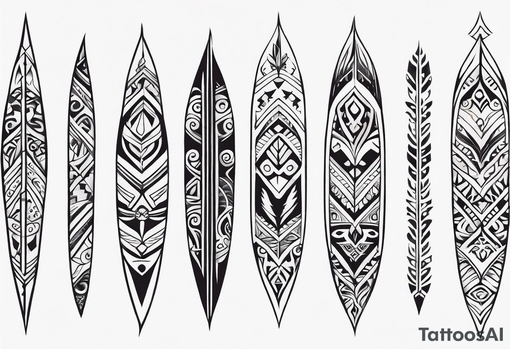 maori tribal  spine tattoo tattoo idea