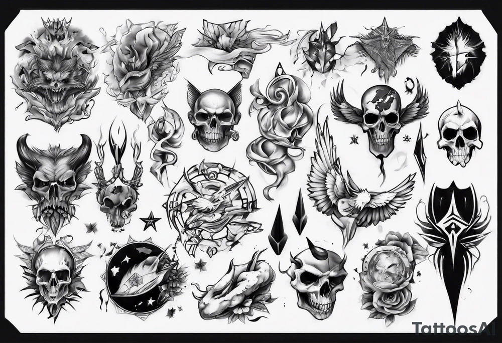 random, anything tattoo idea