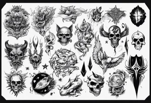 random, anything tattoo idea