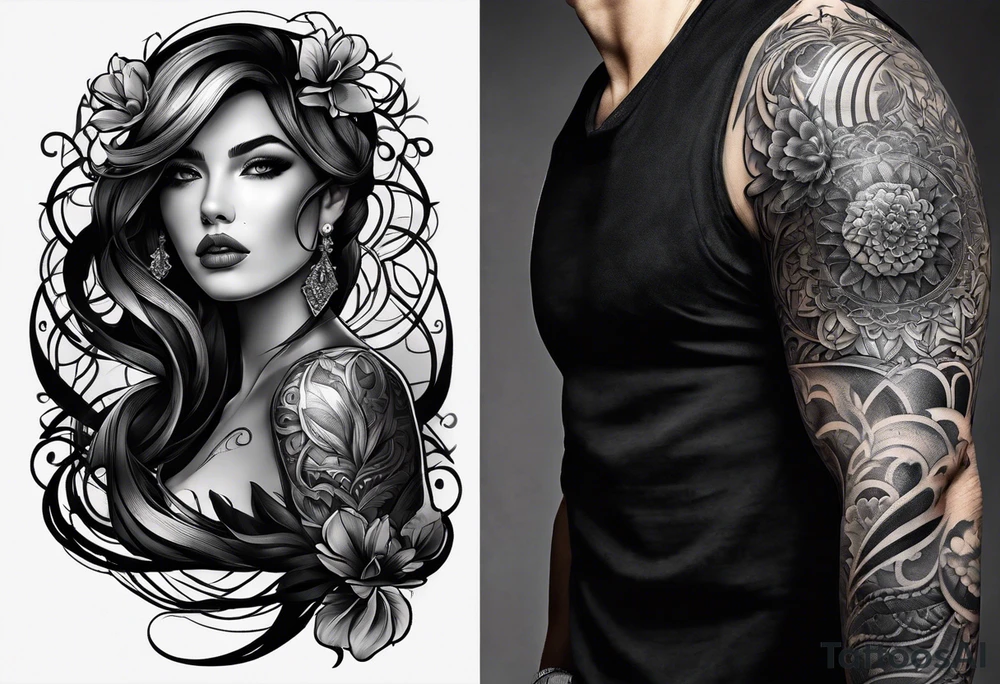 Руки с крестом tattoo idea