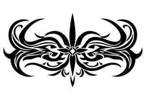 maori tattoo from the tribe of ngati kahu signifying safe travels, strength and growth tattoo idea