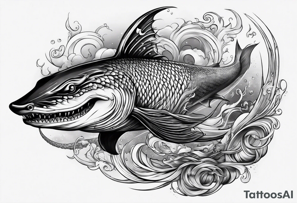Leviathan tattoo idea