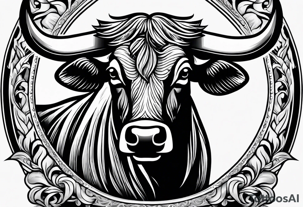Cigars, booze, bull fighting tattoo idea