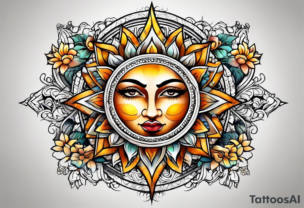 Sunshine tattoo idea