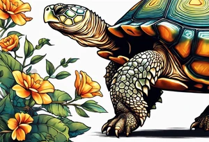 The tortoise and the hair road race tattoo idea