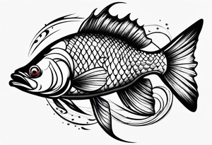 Fishing #2 tattoo idea