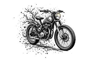 Bikelife tattoo tattoo idea