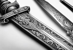 Sword tattoo idea