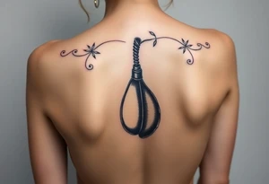 Beautiful big black penis tattoo idea