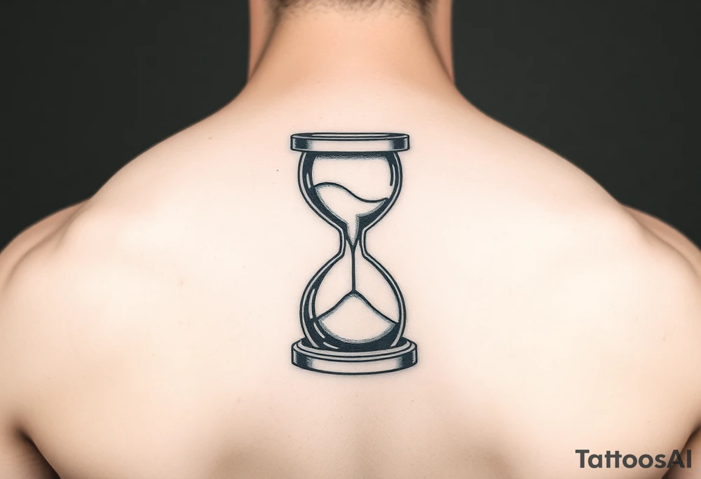 timeglass computer related tattoo idea