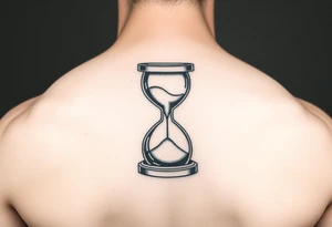 timeglass computer related tattoo idea