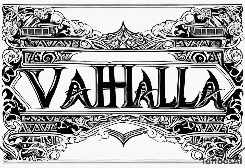 Valhalla tattoo idea
