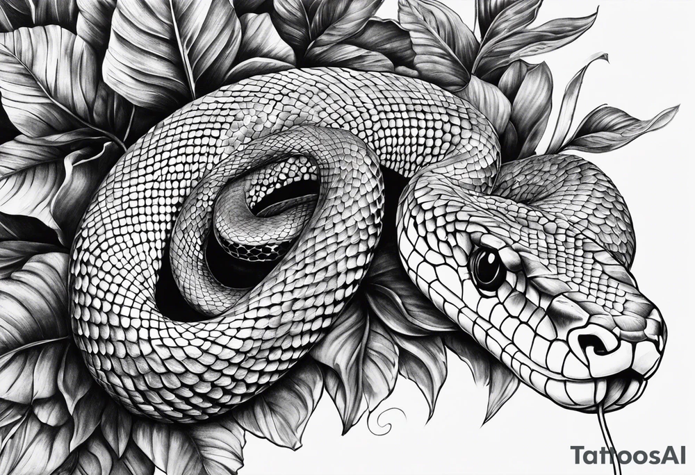 taottos that go with a snake tattoo idea
