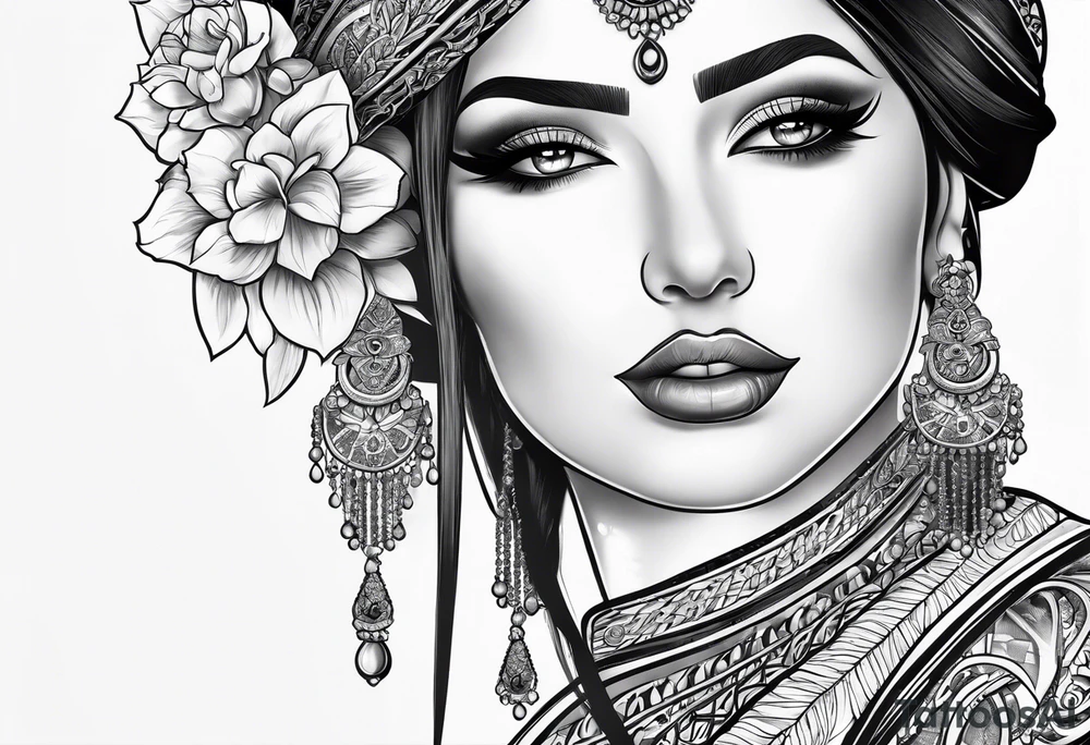 The name jasmina tattoo idea
