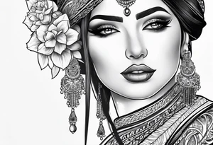 The name jasmina tattoo idea