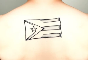 Puerto Rico flag coqui island tattoo idea