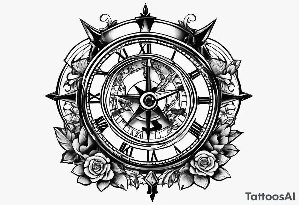 999 on the clock tattoo idea