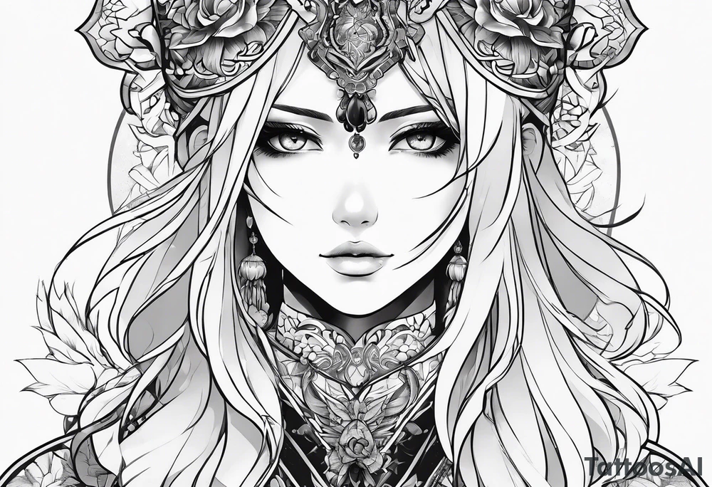 anime tattoo idea