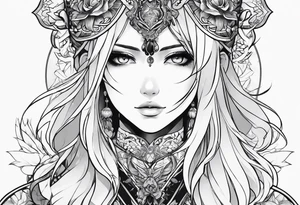 anime tattoo idea