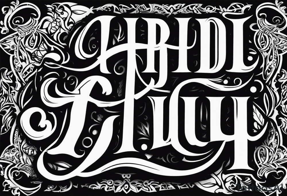 HJYDL tattoo idea